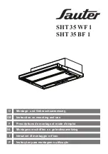 Preview for 1 page of sauter SHT 35 BF 1 Instruction On Mounting And Use Manual