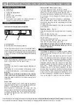 Preview for 8 page of sauter SHT 35 BF 1 Instruction On Mounting And Use Manual