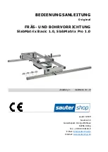 Preview for 1 page of sauter SlabMatrix Basic 1.0 User Manual