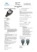 sauter TC Series Instruction Manual предпросмотр