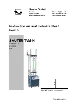 sauter TVM 10kN120N Instruction Manual preview