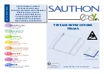 Preview for 1 page of SAUTHON easy VINTAGE HETRE CENDRE YR952A Technical Manual To Keep