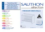 SAUTHON selection PURE BLANC & SILEX GX031A Technical Manual preview