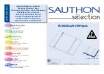 Preview for 1 page of SAUTHON selection PURE BLANC WF951A Technical Manual To Keep