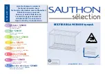 Preview for 1 page of SAUTHON selection SIXTIES BLANC BOIS 73031A Technical Manual