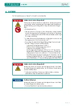 Предварительный просмотр 22 страницы Sav 244.01 Operating Instructions Manual