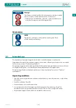 Предварительный просмотр 35 страницы Sav 244.01 Operating Instructions Manual