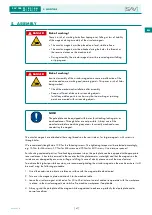 Предварительный просмотр 47 страницы Sav 244.01 Operating Instructions Manual