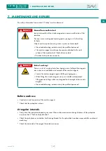 Предварительный просмотр 51 страницы Sav 244.01 Operating Instructions Manual