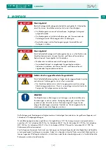 Предварительный просмотр 27 страницы Sav 244.70 Operating Instructions Manual