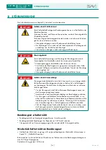 Предварительный просмотр 34 страницы Sav 244.70 Operating Instructions Manual