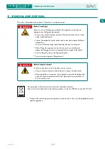 Предварительный просмотр 69 страницы Sav 244.70 Operating Instructions Manual