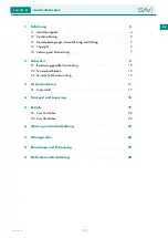 Preview for 3 page of Sav NEO 1200 Operating Instructions Manual