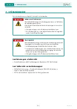 Предварительный просмотр 26 страницы Sav NEO 1200 Operating Instructions Manual