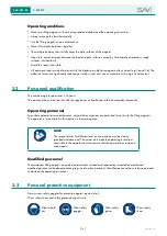 Preview for 36 page of Sav NEO 1200 Operating Instructions Manual