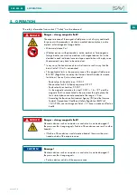 Preview for 45 page of Sav NEO 1200 Operating Instructions Manual