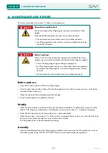 Preview for 50 page of Sav NEO 1200 Operating Instructions Manual