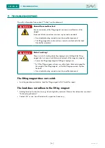 Preview for 52 page of Sav NEO 1200 Operating Instructions Manual