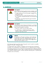 Preview for 28 page of Sav SAV 220.76 Operating Instructions Manual