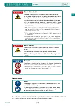 Preview for 45 page of Sav SAV 220.76 Operating Instructions Manual