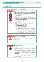 Preview for 66 page of Sav SAV 220.76 Operating Instructions Manual