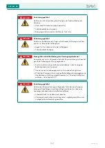 Preview for 18 page of Sav SAV 531.42 Operating Instructions Manual