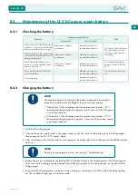 Preview for 103 page of Sav SAV 531.42 Operating Instructions Manual