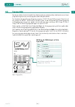 Предварительный просмотр 45 страницы Sav SAV 876.17 Operating Instructions Manual