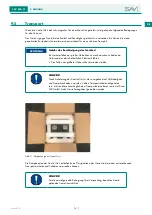 Предварительный просмотр 61 страницы Sav SAV 876.17 Operating Instructions Manual