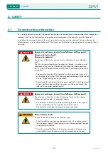 Предварительный просмотр 74 страницы Sav SAV 876.17 Operating Instructions Manual