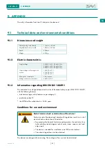 Предварительный просмотр 107 страницы Sav SAV 876.17 Operating Instructions Manual