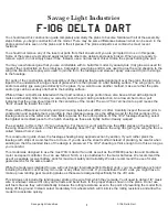 Preview for 3 page of Savage Light F-106 DELTA DART Construction Manual