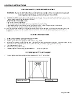 Preview for 6 page of Savannah Heating TASMAN 5000 Installation And Operating Instructions Manual