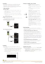 Preview for 2 page of Savant AMP-8040 Series Quick Reference Manual