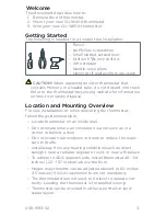 Preview for 3 page of Savant CLI-W200 Quick Start Manual