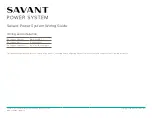 Savant PKG-200AMPKIT-00 Wiring Manual preview