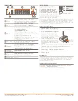 Preview for 2 page of Savant ProAV 16 Quick Reference Manual