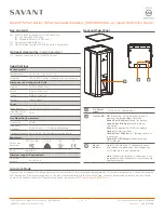 Preview for 1 page of Savant Smart SPK-SUR3WS Series Quick Reference Manual