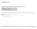 Savant SmartEnergy SEM-1024 Deployment Manual предпросмотр