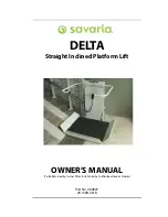 Preview for 1 page of Savaria DELTA Owner'S Manual