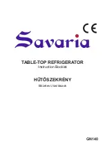 Savaria GN140 Instruction Booklet предпросмотр