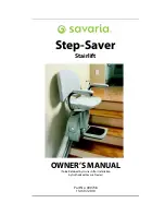 Preview for 1 page of Savaria Step-Saver Owner'S Manual