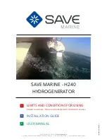 Preview for 1 page of SAVE MARINE H240 Installation Manual