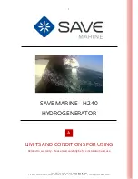 Preview for 3 page of SAVE MARINE H240 Installation Manual