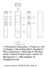 Preview for 8 page of Savetek GS-R07 User Manual