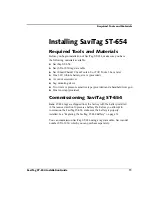 Preview for 11 page of Savi SaviTag ST-654 Installation Manual