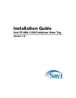 Savi ST-656-I Installation Manual предпросмотр