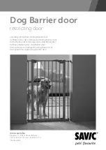 Preview for 1 page of Savic Dog Barrier door Assembly Instructions Manual