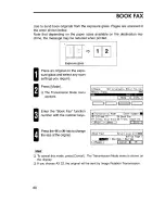 Предварительный просмотр 95 страницы Savin 250 Facsimile Reference Manual