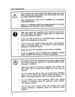 Preview for 6 page of Savin 3400DNP Operating Instructions Manual